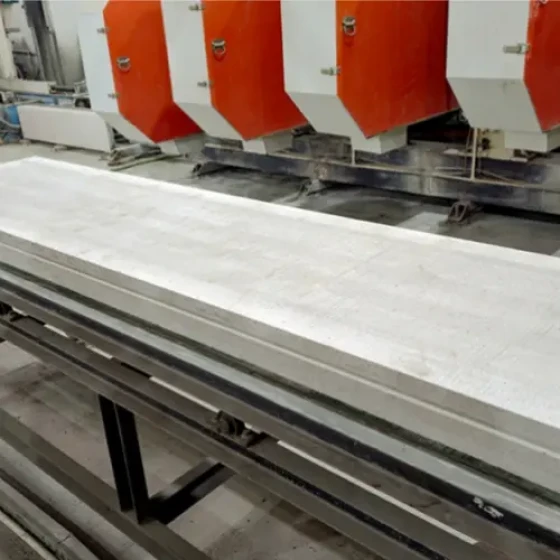 Produktionsanlagen für geschäumte Zementtrennwände